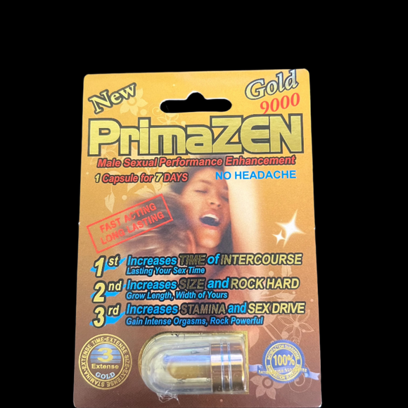 PrimaZen Gold 9000 - Newest strongest sexual enhancement