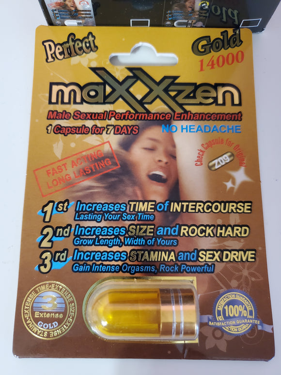 Maxxzen Gold 14000 -  Strongest & Fastest Working Male Sexual Performance Enhancement