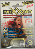 MaxxZen Platinum 15000 (Z10) -  Strongest & Fastest Working Male Sexual Performance Enhancement