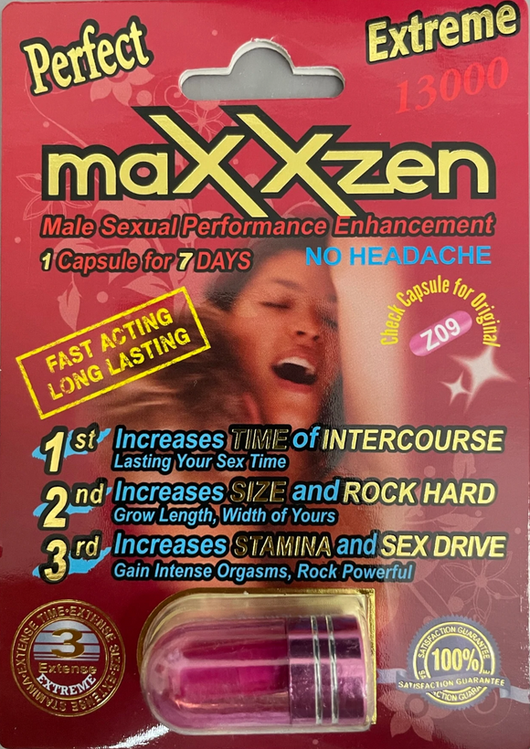 Maxxzen Extreme 13000 -  Strongest & Fastest Working Male Sexual Performance Enhancement